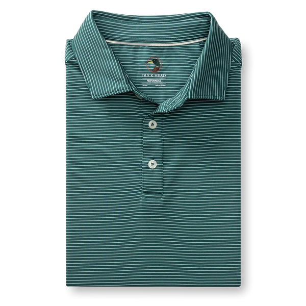 Long Drive Performance Polo - Midnight Teal