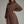 Espresso Solid Balloon Sleeve Knit Mini Dress