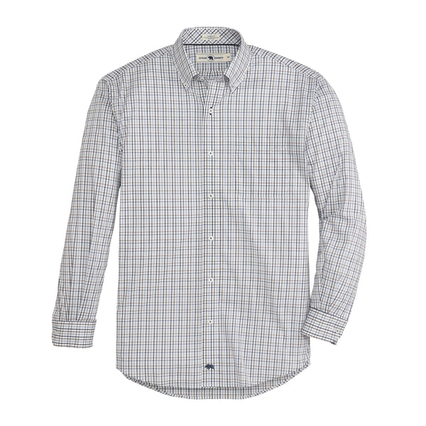 Noble Classic Fit Quad Shirt - Chocolate