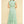 Mint Floral Print Tiered Maxi Dress