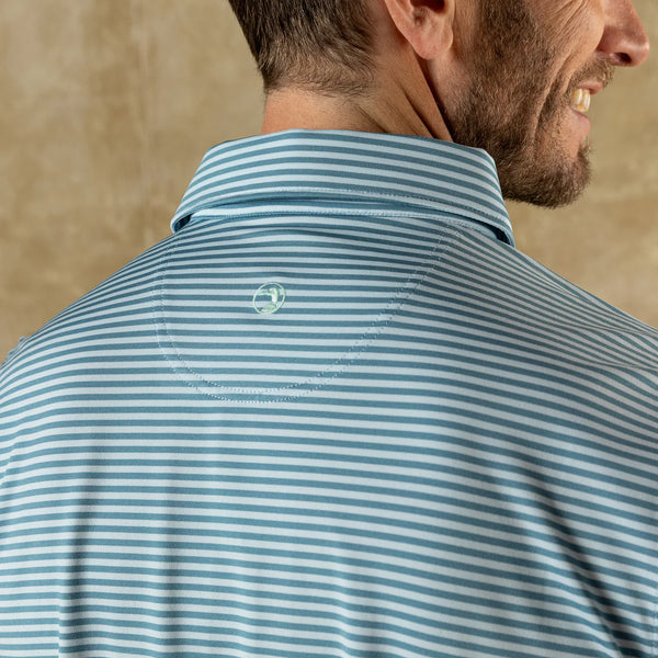 Long Drive Performance Polo - Subwashed Blue