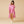 Dream Shawl Collar Robe - Fuchsia Stripe