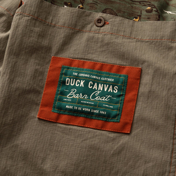 Duck Canvas Barn Coat - Brandy Brown
