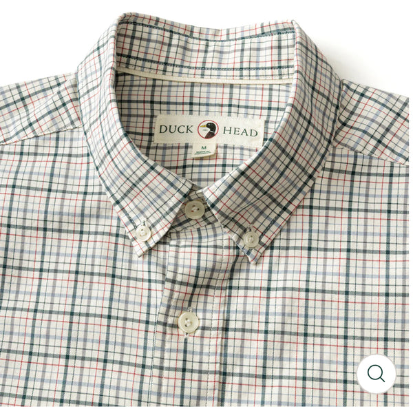 Cotton Twill Sport Shirt
Cooper Plaid - Emerald Green