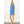 Blue Sleeveless Floral Print Dress