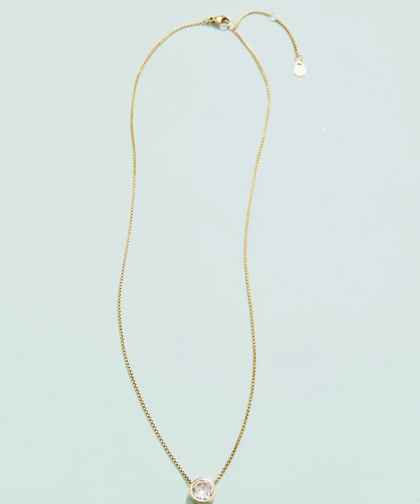 Lighthouse Necklace Cubic Zirconia 18''