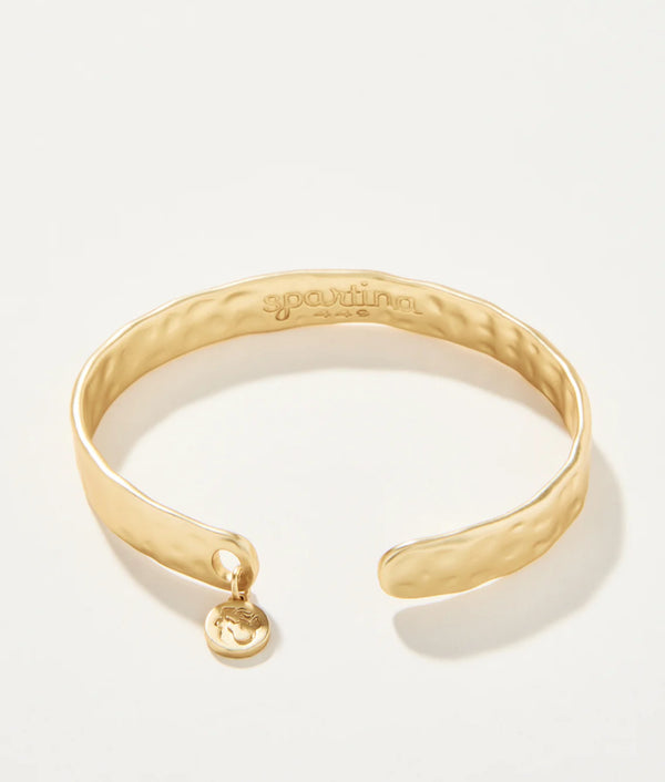 Hammered Cuff Gold