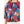Balloon Sleeve Abstract Print Top