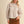 Cream Floral Lace Trim Button Up Top w Long Puff Sleeves