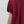 Solid Burgundy Short Sleeve Split Collar