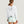 Women's Bamboo Shade Crossover Hoodie - Bright White