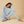 Dream Jersey Crew Neck Lounge Set - Sky Blue Stripe