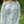 Audrey Short Sleeve Button Up Sleep Shirt Aqua/Multi