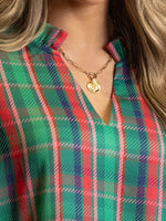 Christina Dress | Plaid About You Green