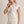 Cream Sleeveless Sweater Top Featuring Self-Tie scarf