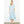 Short Sleeve Striped Button Down Dress LT. Blue