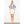 Emb Puff Sleeve Short White Dress