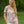Summer Bouquet Short Sleeve Button Up Sleep Shirt Pink/Blue/Multi