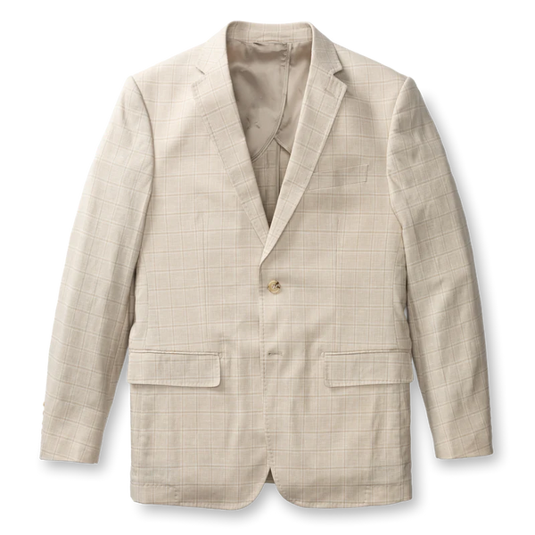 Hastings Plaid Sport Coat - Tan