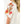 Embroidered Detail Puff Sleeve Cream Corduroy Top