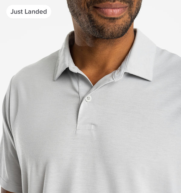 Men's Elevate Polo - Aspen Grey