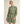 Olive Lace Trim Button Down Floral Dress