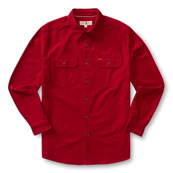 Moleskin Work Shirt - Rio Red