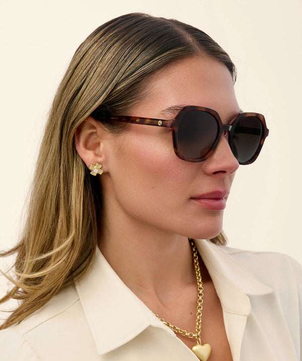 Calibogue Sunglasses Tortoise/Rosé