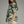 Floral Fern Print Puff Sleeve Top Featuring Scallop Trim