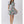 Floral Puff Sleeve Tiered Ruffle Neck Mini Dress