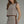 Brown Gingham Sleeveless Top Featuring Contrast Binding Detail