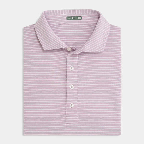 Lavender Davis Performance Polo
