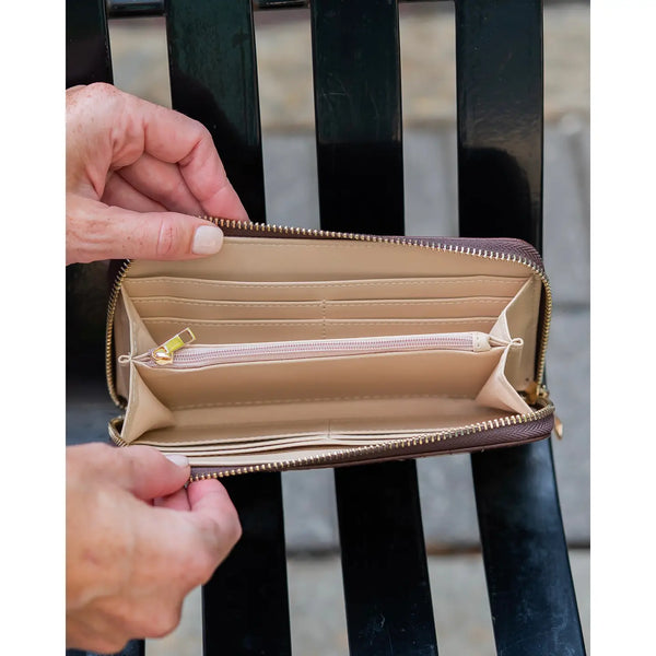 Penelope Wallet Chocolate