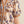 Ecru & Floral Print Puff Sleeve Top featuring Contrast Binding