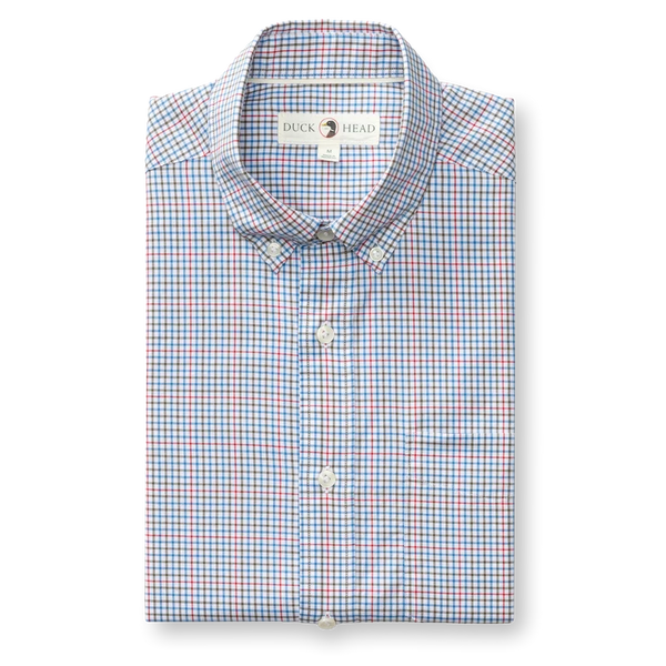 Cotton Twill Sport Shirt - Deep Water