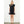 Black Pleated Split Neck Bow Detail Dress