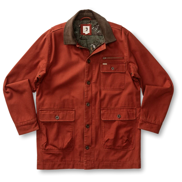 Duck Canvas Barn Coat - Brandy Brown