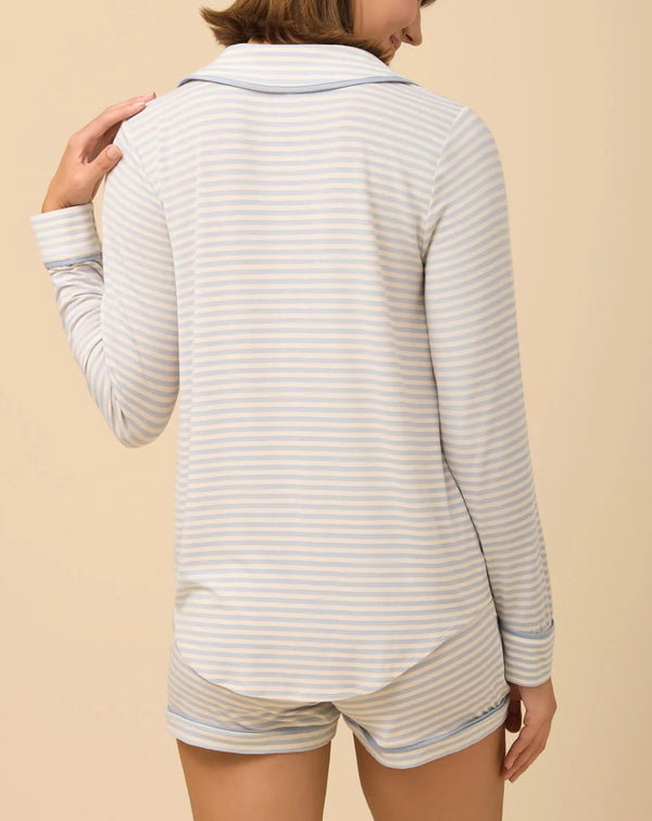 Pajama Short Shoreline Stripe