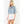 Denim Blue Short Sleeve Flowy Top