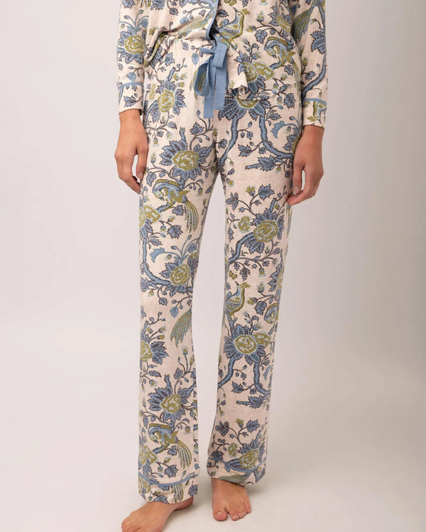Pajama Pant Japonica Bird Green