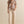 Ecru & Floral Print Puff Sleeve Top featuring Contrast Binding