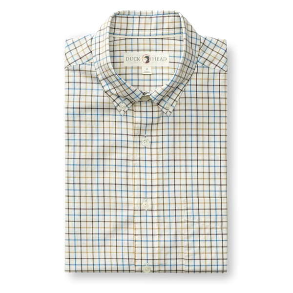 Cotton Twill Sport Shirt - Wheatfield