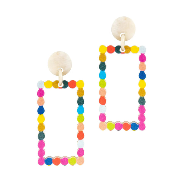 Colorful Dot Dangles