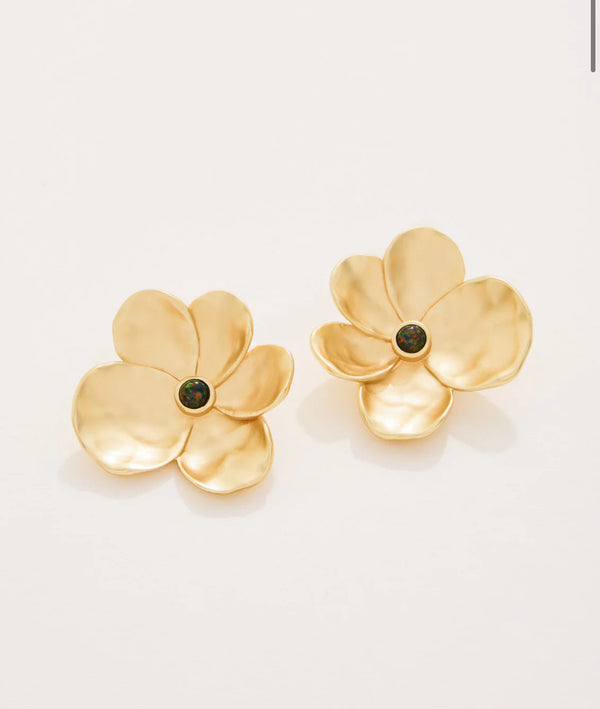 Viola Earrings Black