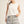 Off White Smocking Edge Detail Casual Tank Top