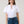 Darthy White Smocked Short Sleeve Top