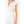 White Ruffled Sleeves V-Neck Tiered Midi Dress