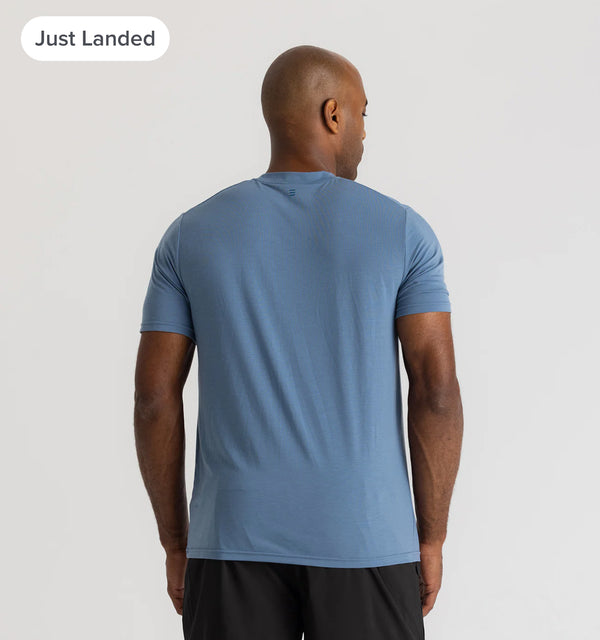 Men's Elevate Lightweight Tee - Bluestone
