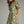 Olive Floral Puff Sleeve Mini Dress