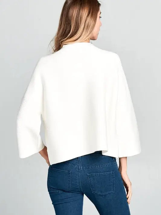 Not Your Casual Top Ivory
